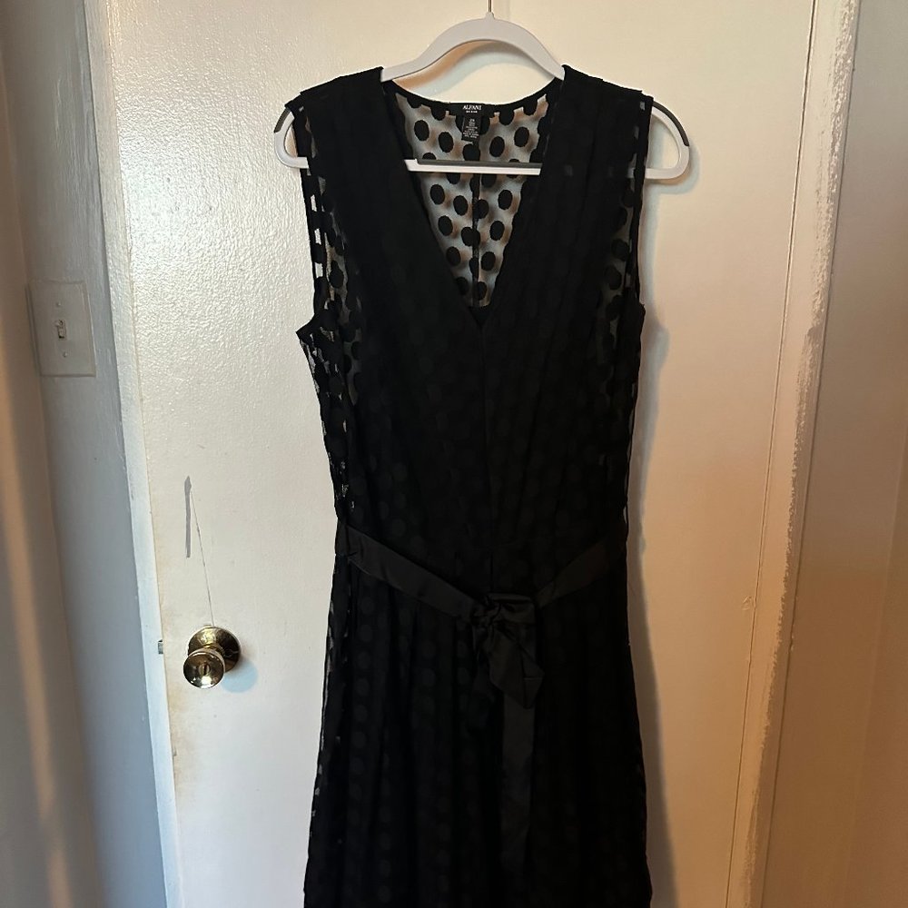 Black Polka Dot Dress